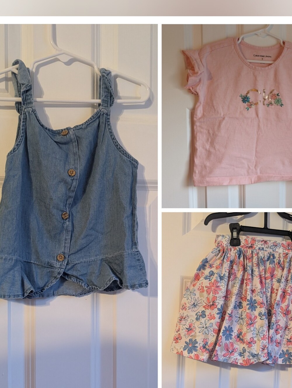 Calvin Klein Jeans Girls Size 6 3-Piece Set